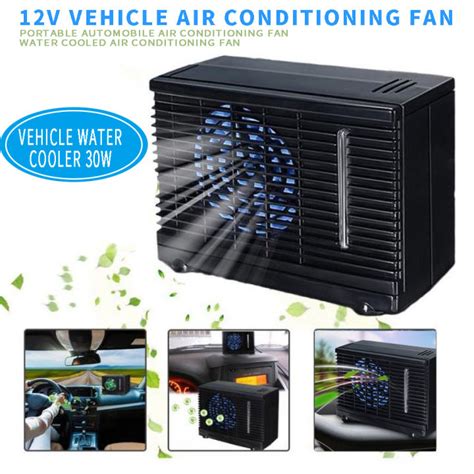 1pc 12v 30w Car Air Conditioner Cooler Portable Automobile Mounted Air