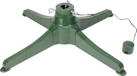 Green Musical Rotating Christmas Tree Stand For Artificial Trees Up To