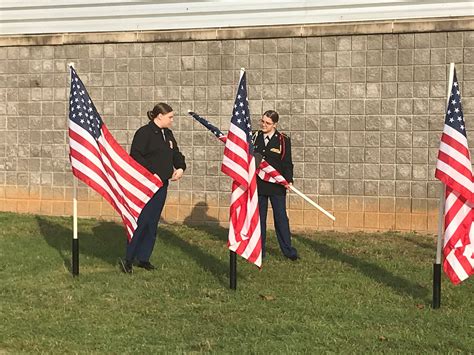Minden High School Jrotc Cadets Honor Veterans With Special Flag