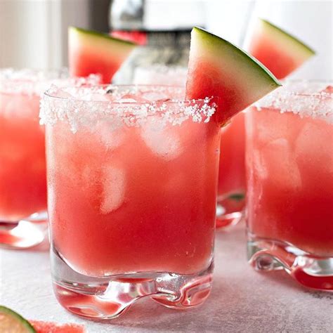 Watermelon Margaritas With Agave By Certifiedpastryaficionado Quick