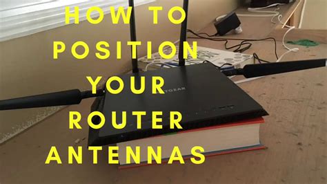 How To Position Your Router Antennas YouTube