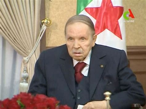 Maybe you would like to learn more about one of these? Le président algérien Abdelaziz Bouteflika démissionne