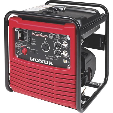 Honda Inverter Generator — 2800 Surge Watts 2500 Rated Watts Model