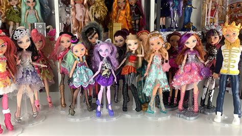 I Got 16 New Ever After High Dolls Haulunboxing Youtube