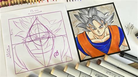 Como Desenhar O Goku Instinto Superior Completo Dragon Ball Super Passo A Passo Youtube