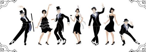 Best Roaring 20s Party Illustrations Royalty Free Vector Graphics
