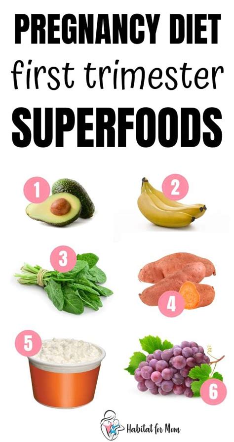 Super Healthy Pregnancy First Trimester Foods To Eat Habitat For Mom