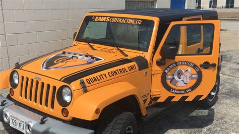 Rams Contracting Vehicle Graphics Bpi Color