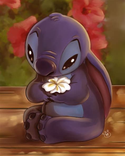 Lilo And Stitch Sad Wallpaper Canvas Canvaskle