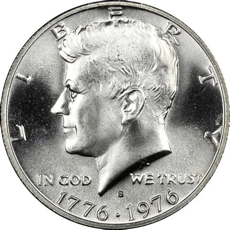 1776 1976 S Silver 50c Ms Kennedy Half Dollars Ngc