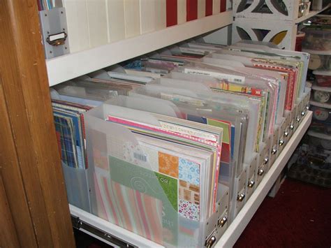 Scraproom Challenge Scrapbook Room Organization Craft Room Organisation Paper Storage