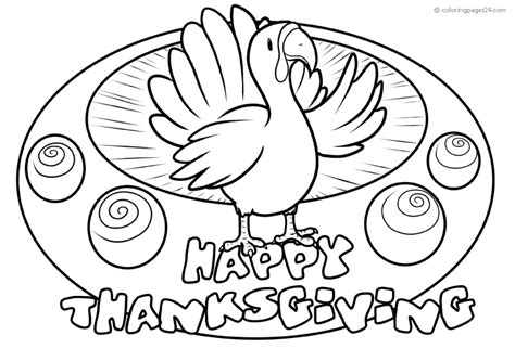 Día De Acción De Gracias 29 Dibujos Para Colorear 24