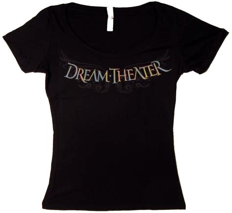 Dream Theater Logobird Girlie Top Shirt Dream Theater Girly Shirt