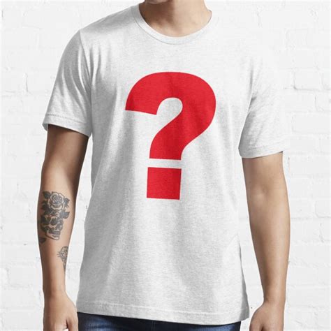 Question Mark Symbol T Shirt For Sale By Graphicnology Redbubble