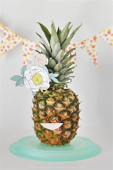 A Fun Way To Use Pineapples As Party Decor