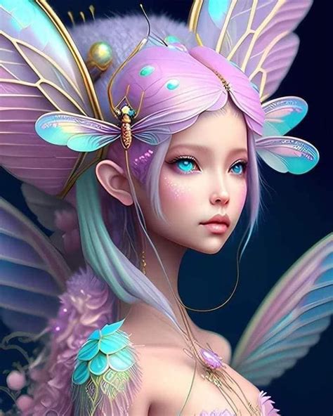 Beautiful Fairies Beautiful Fantasy Art Moon Goddess Art Dungeons