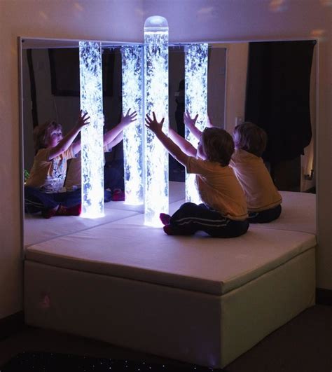 Bubble Tube Mirror Pair Sensory Room Furniture Sensory Swing