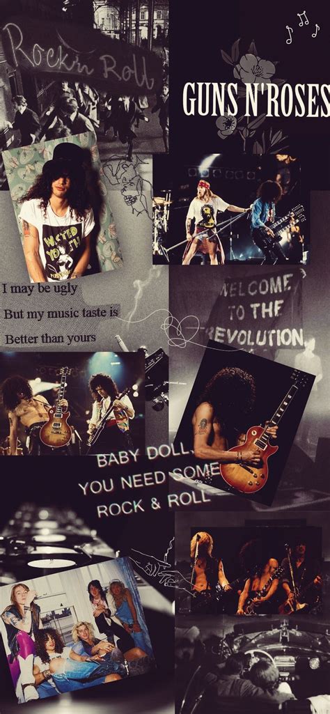 Maybe you would like to learn more about one of these? Guns n Roses aesthetic wallpaper Ig: @rock4all.aesthetic ...