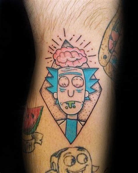 63 Epic Rick And Morty Tattoo Designs For Men 2024 Guide