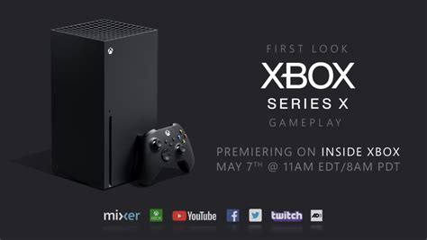 Xbox Series Xの起動画面？が公開。5月7日のゲームプレイ映像お披露目の公式アナウンス、7月のファーストパーティスタジオタイトルお