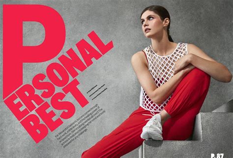 Alexandra Daddario On The Cover Of Womens Health Magazine Bootymotiontv