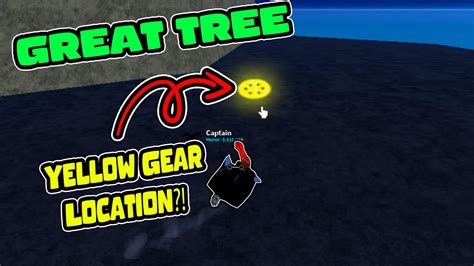 Great Tree Yellow Gear Location Race Awakening Blox Fruits Youtube