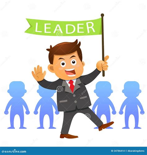 Leaders Stock Vector Illustration Of Stand Team Isolated 34786414