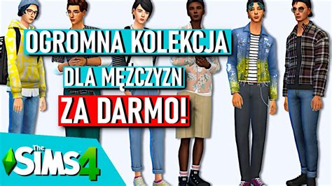 Ogromna Kolekcja Dla MĘŻczyzn The Sims 4 Za Darmo 😍 Darmowe Akcesoria