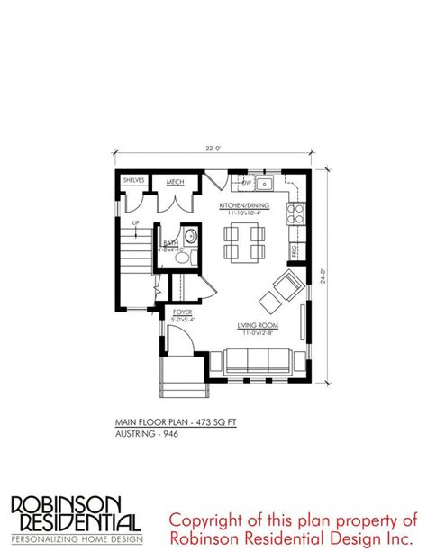 The Yukon Tiny House Plans By Robinson Residential