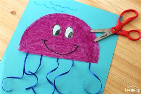 Coffee Filter Crafts For Kids Simple Coffee Filter Jellyfish Craft