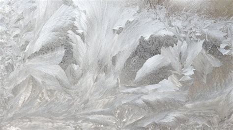 Ice Fractals Stock Image Image Of Close Crystal Freezing 1334177
