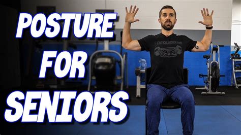 Top 3 Seated Posture Fixing Exercises Strength For Seniors Youtube