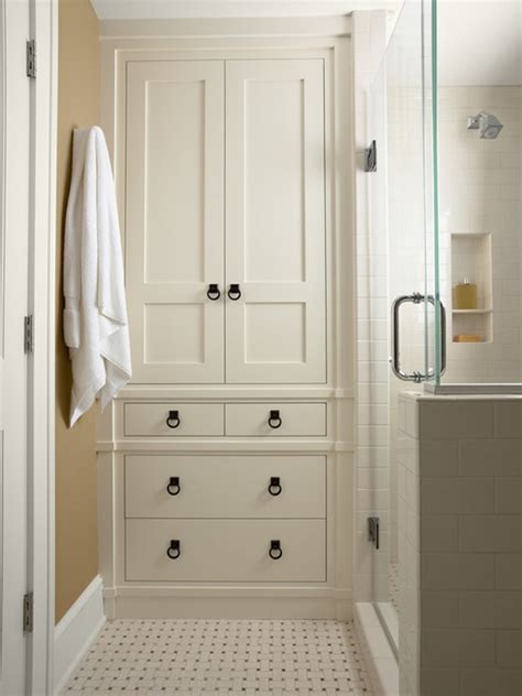 Bathroom cabinets also cannot be burned because of the chemicals in the stains, sealers, and glue. 25 Traditional Tall Bathroom Cabinet Ideas To Try ...
