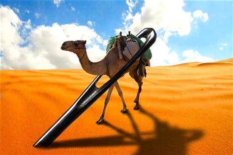 All the merchants of sheba will come, bringing gold and incense and singing praises to the lord. What is the Eye of the Needle? | Monergism