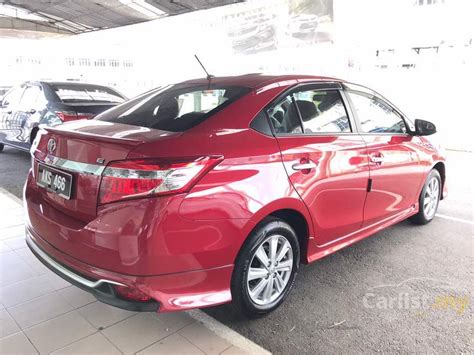 Toyota Vios 2017 J 15 In Perak Automatic Sedan Red For Rm 75300