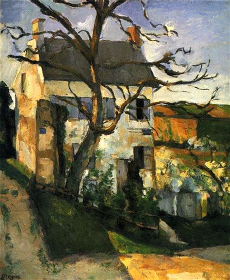 The House And The Tree C1874 Paul Cezanne