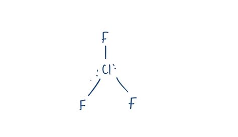 Solvedchlorine Trifluoride Cif3 Is One Of The Most Reactive Compounds Known Write The Lewis