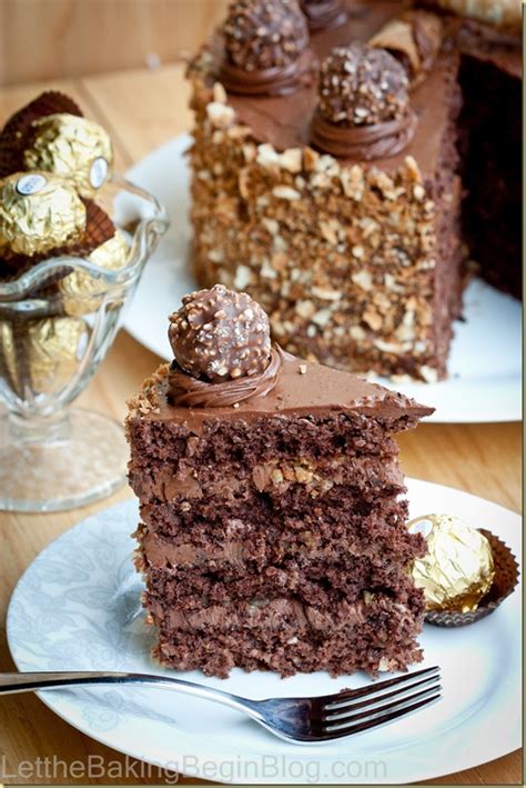 Share to twitter share to facebook share to pinterest. Ferrero Rocher Cake - Let the Baking Begin!