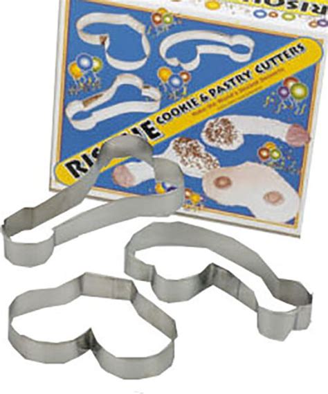 Risque Cookie Cutters Set Of 3 Bachelorette Party Ebay