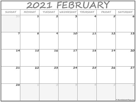 2021 february calendar with notes. February 2021 calendar | free printable calendar templates