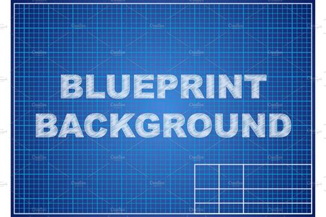 Blueprint Background Technical Design Paper ~ Illustrations