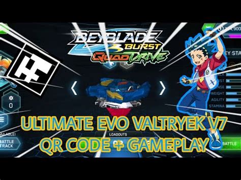 HUGE UPDATE Ultimate Evo Valtryek V7 QR Code Gameplay Beyblade