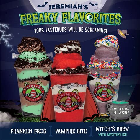 Oct 3 | Jeremiah's Italian Ice of Fort Myers October Flavorites! | Fort