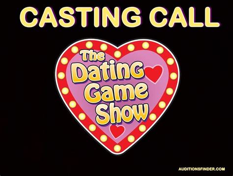 The Dating Game Show Auditions For 2019