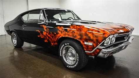 This 1968 Chevrolet Chevelle Ss 396 Is On Fire Motorious