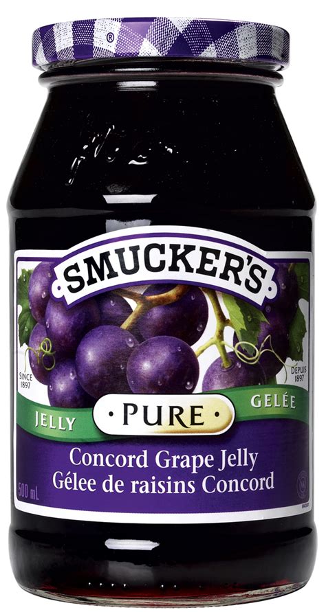 Smuckers Pure Concord Grape Jelly Smuckers