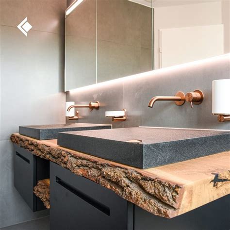 Juparana granite sink high quality 12 measures 60 x 40 cm. Naturprodukte im Badezimmer in 2020 | Badezimmer ...