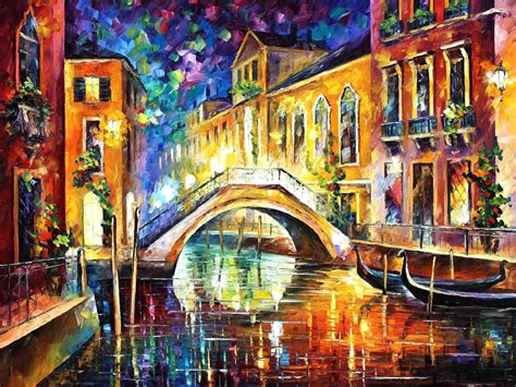 Venice Painting Night In Venice Italy Painting By Leonid
