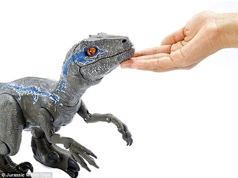 The 250 Jurassic World Robot Raptor That Can You Can Train Just Like Chris Pratt In The Hit