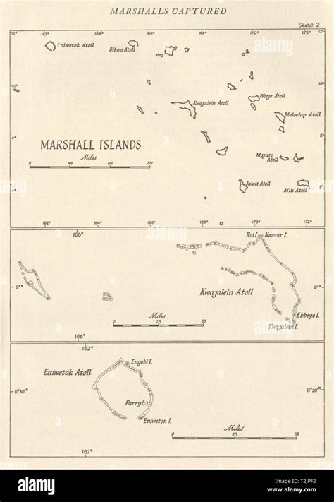 The Marshall Islands 194344 Pacific Ocean World War 2 1961 Old